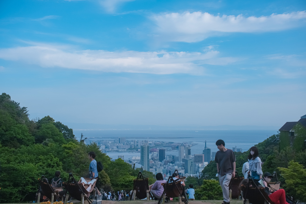 布引ハーブ園×展望台
