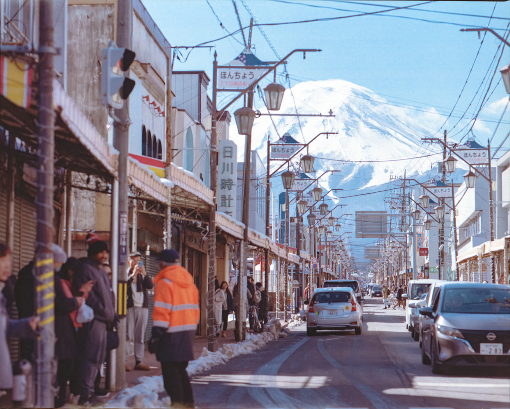 富士山に近い街