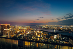 梅田から見る大屋根リング
