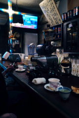 スナップ散歩とコーヒータイム