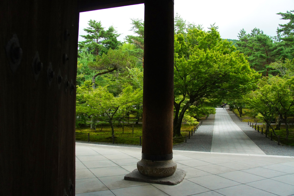 南禅寺へいく道