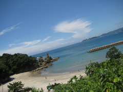 海だお～♪