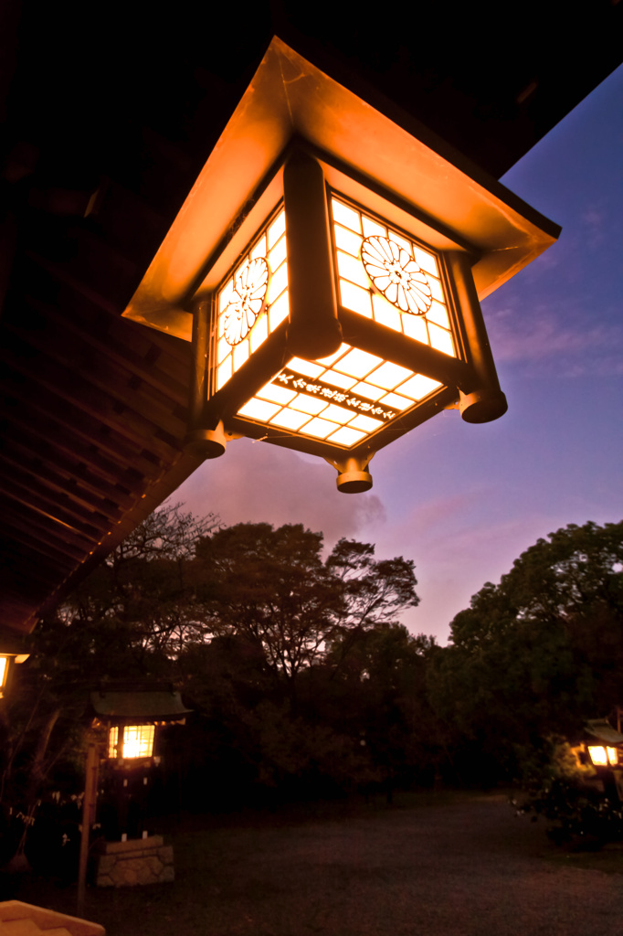 夕暮れ