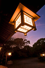 夕暮れ