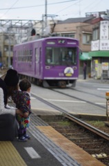 あ、電車来たよ☆