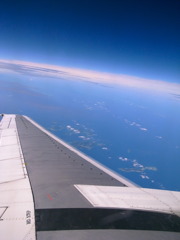 飛行機って。