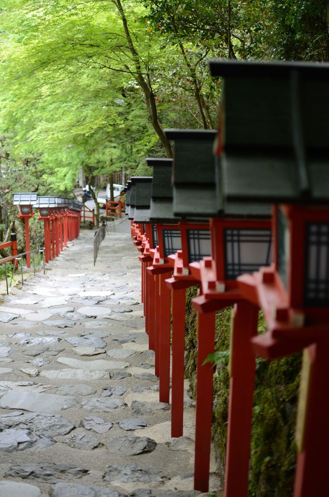 貴船参道