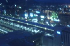 Night view of Kyoto Station