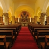 Inside the church