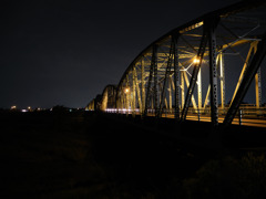 夜感鉄橋