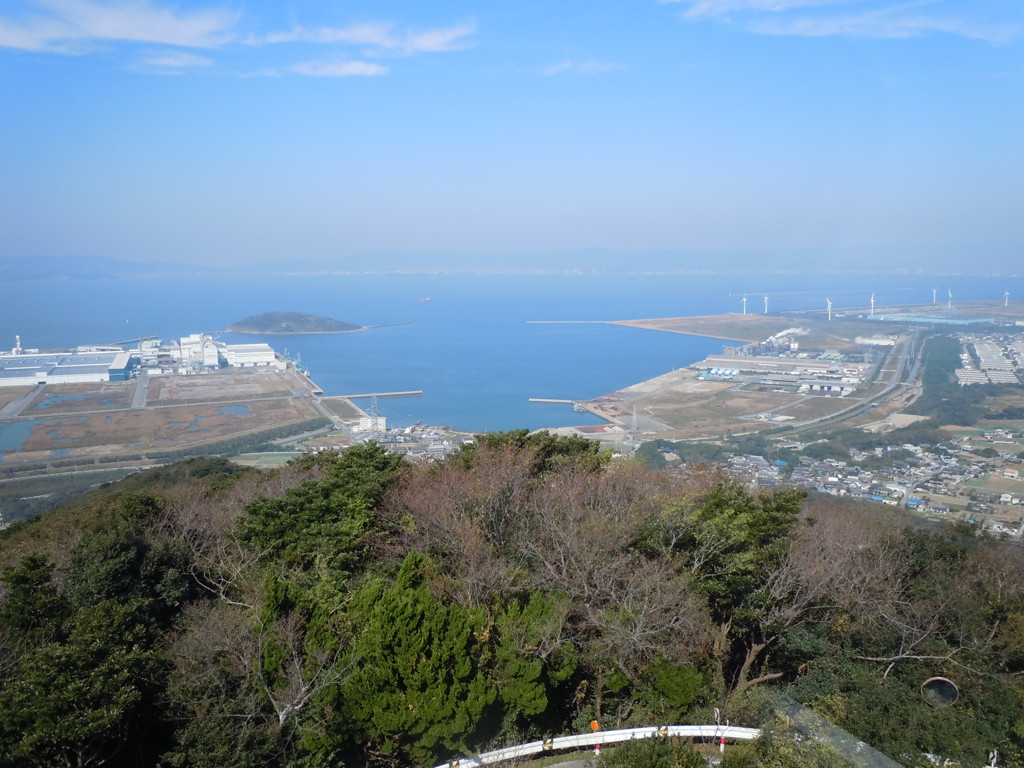 三河湾を望む　（愛知県　田原市）