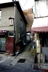 温泉街３