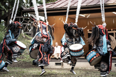 春日流落合鹿踊