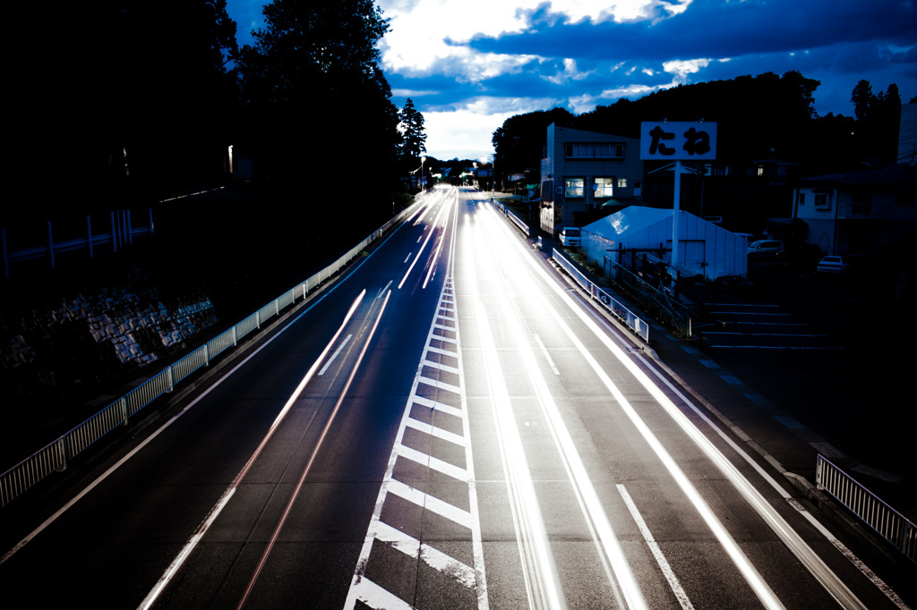 歩道橋から１