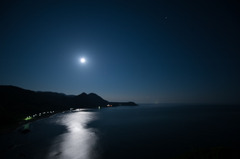月夜の跳ね坂