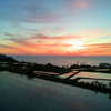 願の夕景