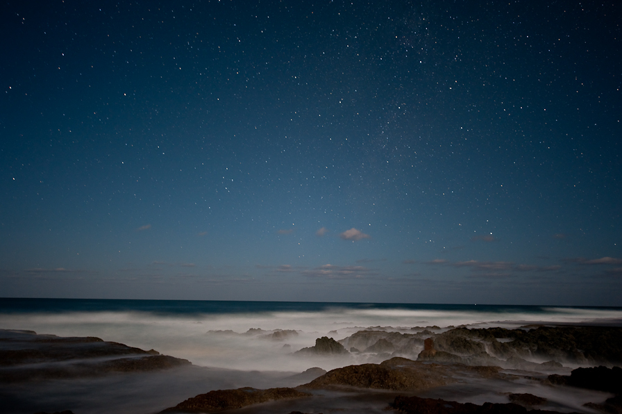 長手岬の星夜