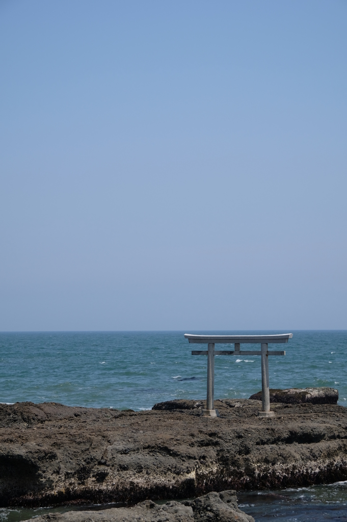 海の鳥居