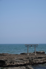 海の鳥居