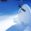 妖精は輝く雪を纏って佇む