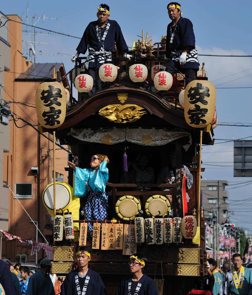 仙波二郎安家の山車