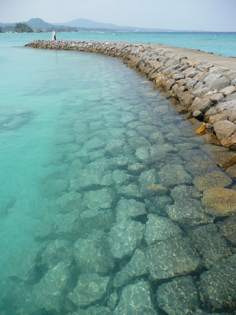 ブセナテラスからの海