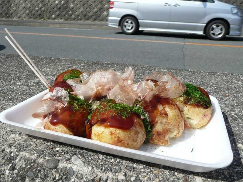 笠置町・たこ焼き（うまかった