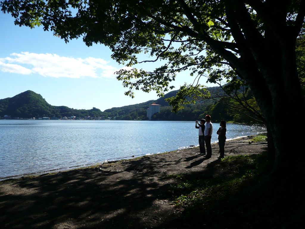夏の終わりの榛名湖