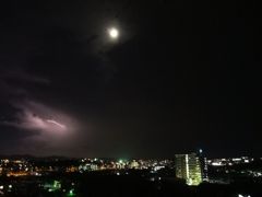 雷鳴と月