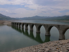 水没した古代遺跡