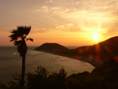 伊良湖の夕日