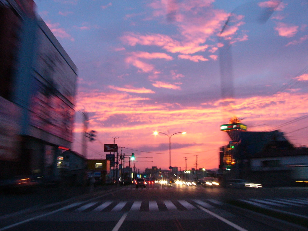 燃える空