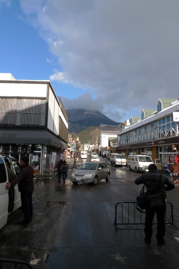 湯布院駅前
