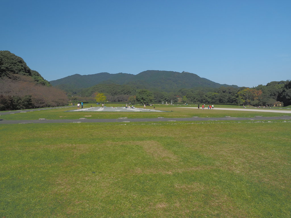 大宰府政庁建物の跡