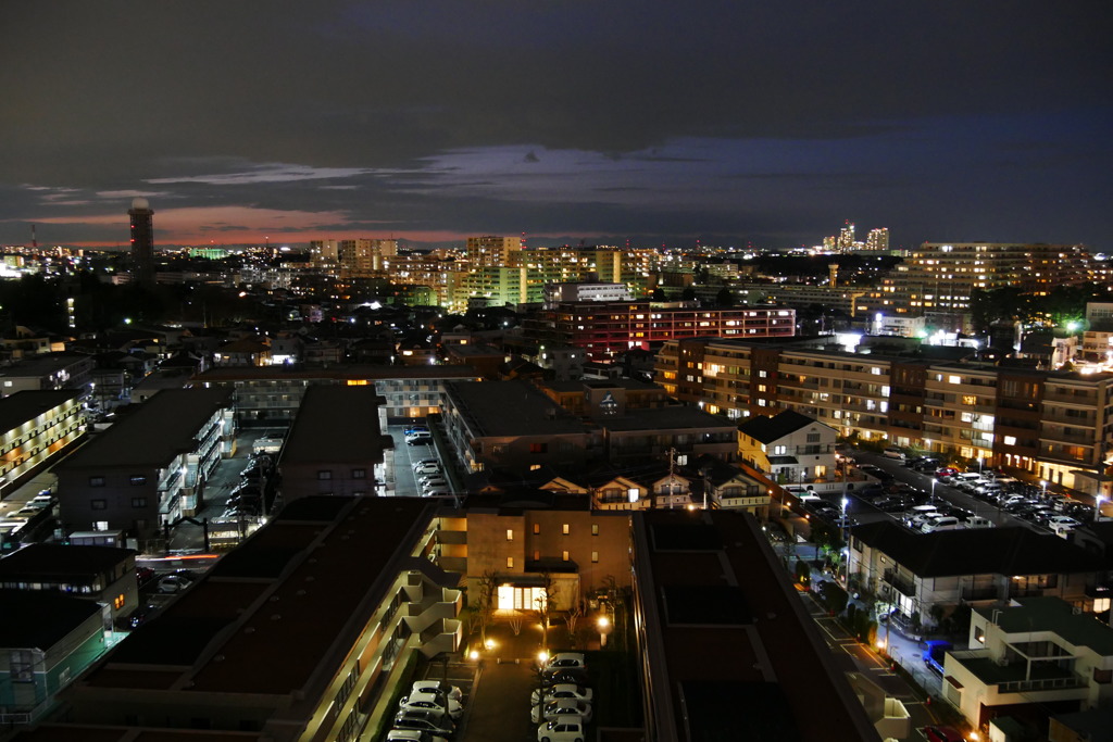 黄昏時の豊四季