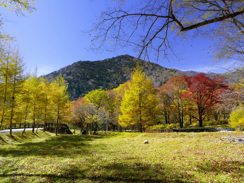 湯ノ湖畔の秋