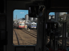 銚電の車窓から