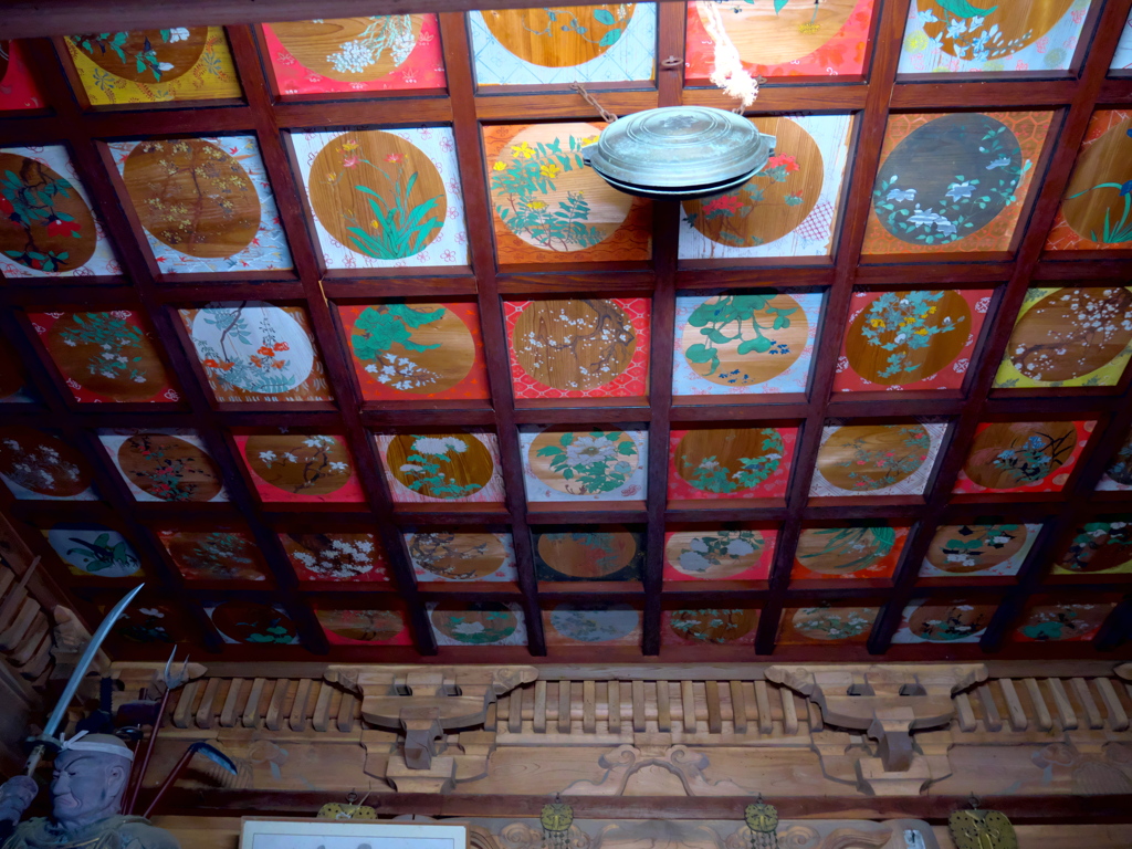 弁慶堂の天井画