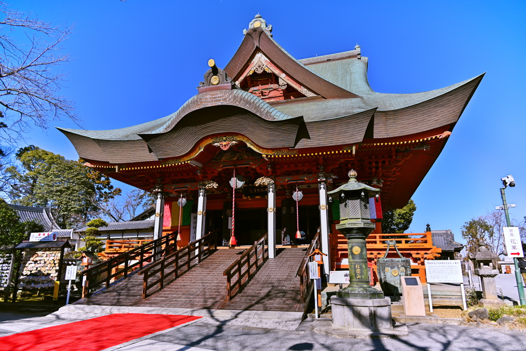 布施弁天へ初詣