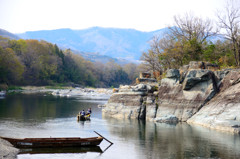 長瀞の川下り