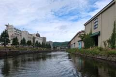 小樽運河と渋澤倉庫