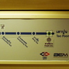 MRTブルーライン車内の路線案内