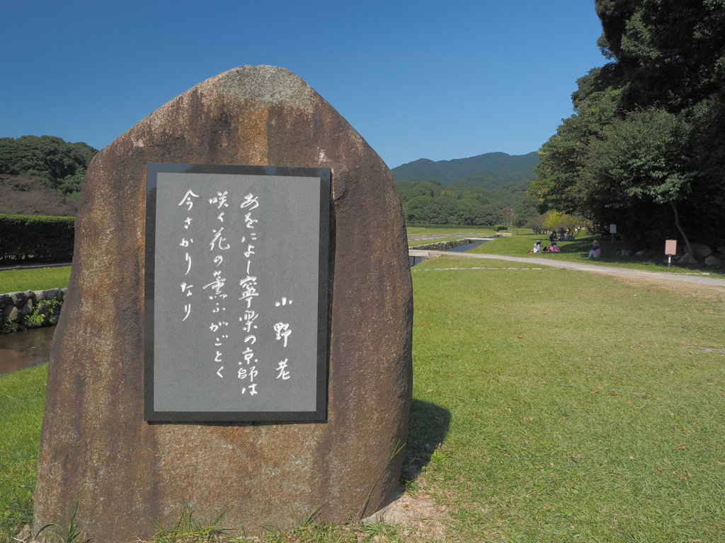 あをによし　奈良の京は　咲く花の