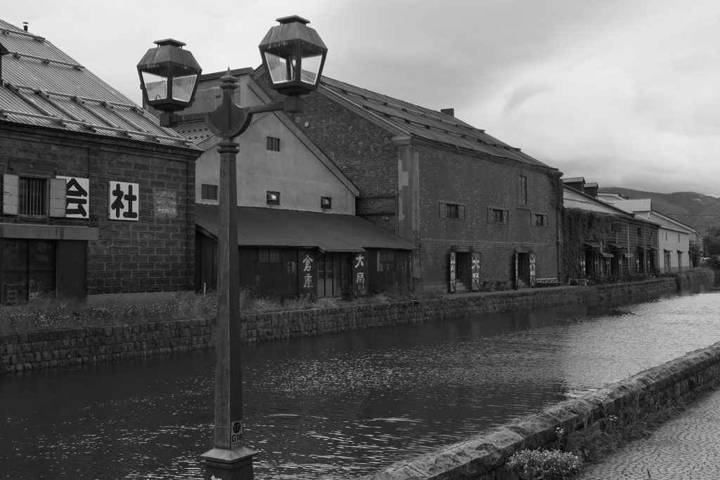 小樽運河と倉庫群