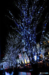 Artelligent Christmas 2015 けやき坂Galaxyイルミ