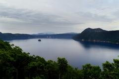 夕暮れの摩周湖