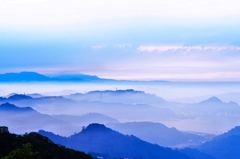 九份からの夕景