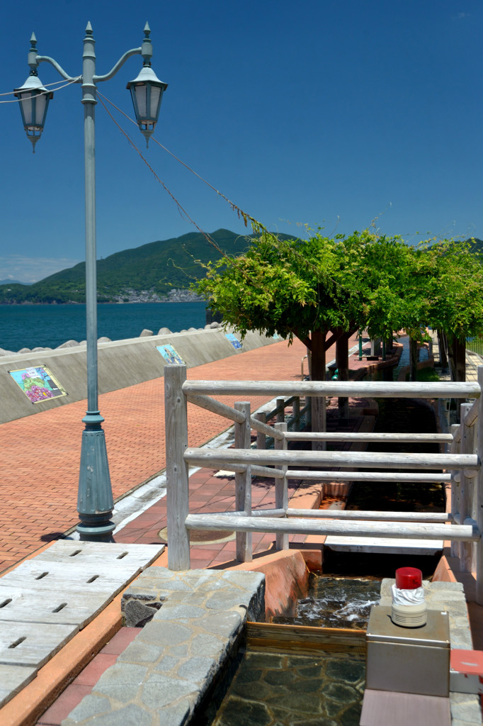 日本一長い足湯