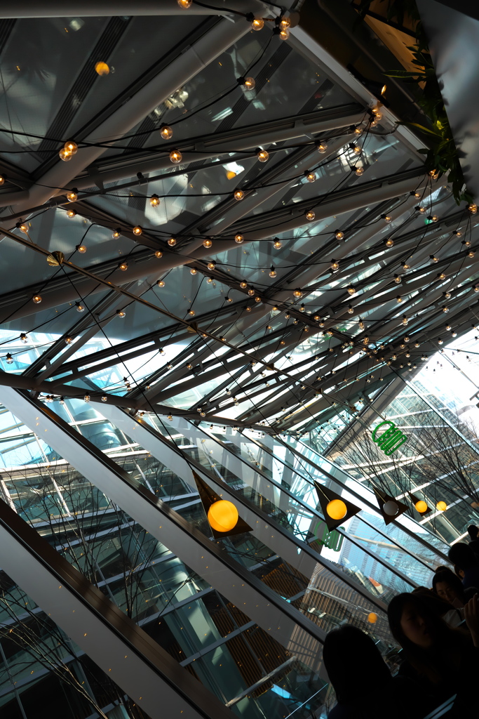 Tea time at Tokyo International Forum