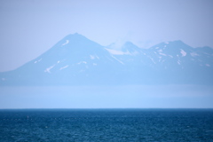野付半島からの知床半島